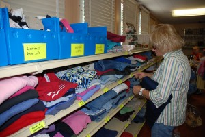 Clothes Closet shelves